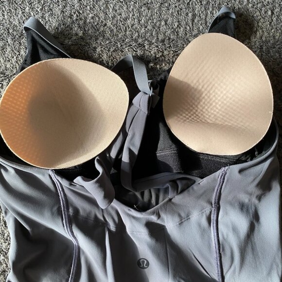 Lululemon lab Nulux and Mesh One-Piece 8" - Picture 4 of 5
